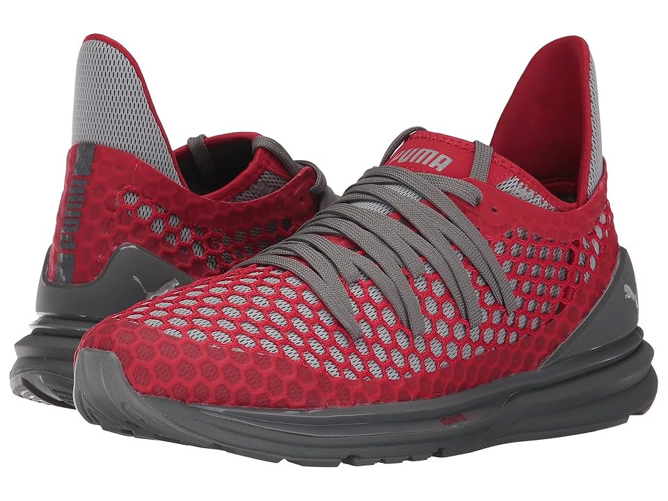 

PUMA Ignite Limitless Netfit (Quiet Shade/Toreador) Men's Shoes