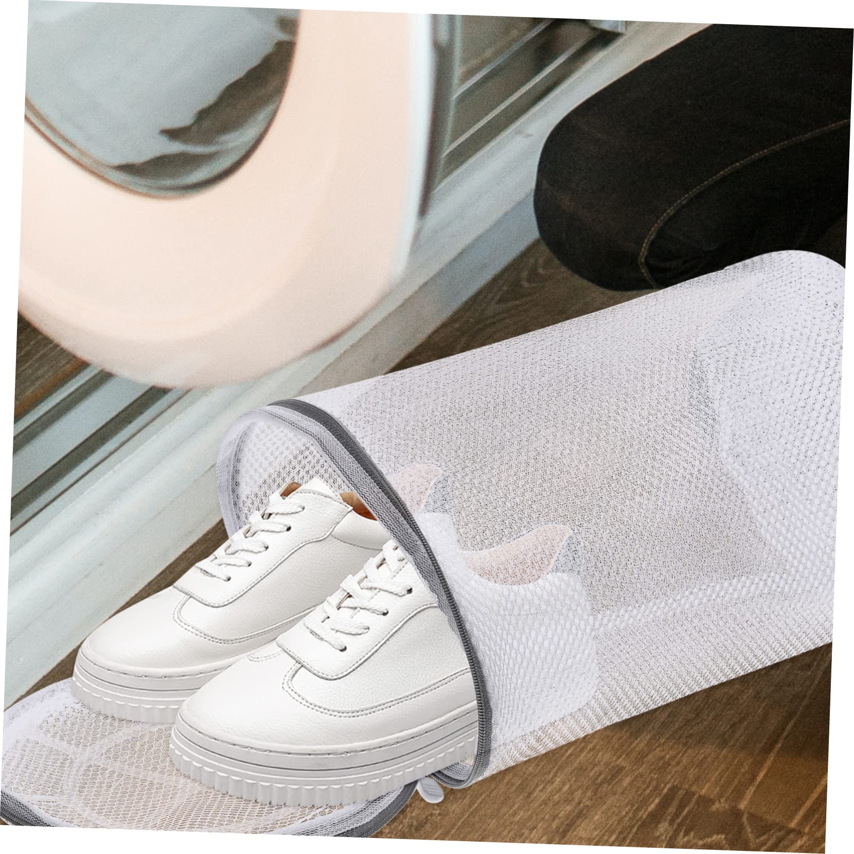 TOPBATHY 6 Pezzi Sacchetto Di Lavaggio Per Scarpe In Rete Sacchetto Di Lavaggio Lingerie Sacchetti Per Asciugatrice Per Scarpe Da Ginnastica Sacchetti Per Lavare Le Sacchetto Per