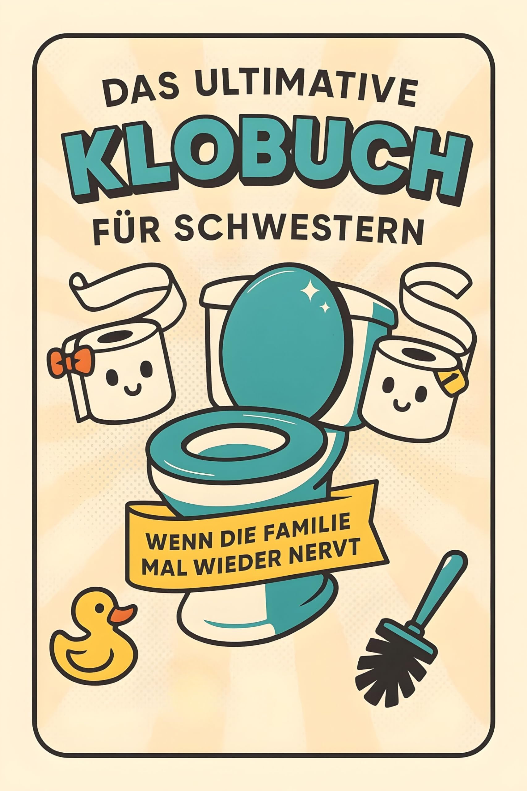 Das ultimative Klobuch für Schwestern: Wenn die Familie mal wieder nervt. Lustiges Geschenk mit Lifehacks, Fun Facts und Geschichten