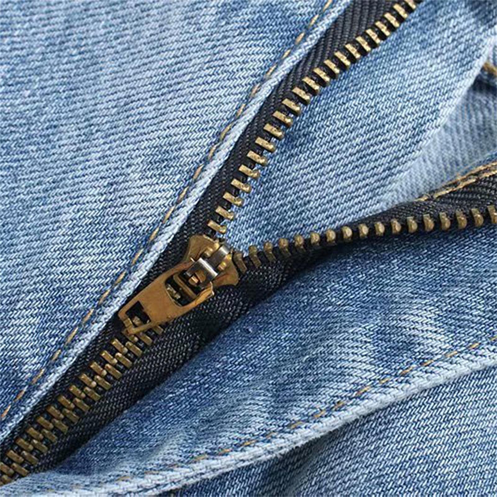 UKKO Jeans da Donna Donne Blue Harem Jeans Losed Mom Jeans Jeans Boyfriends Lavato Denim Long