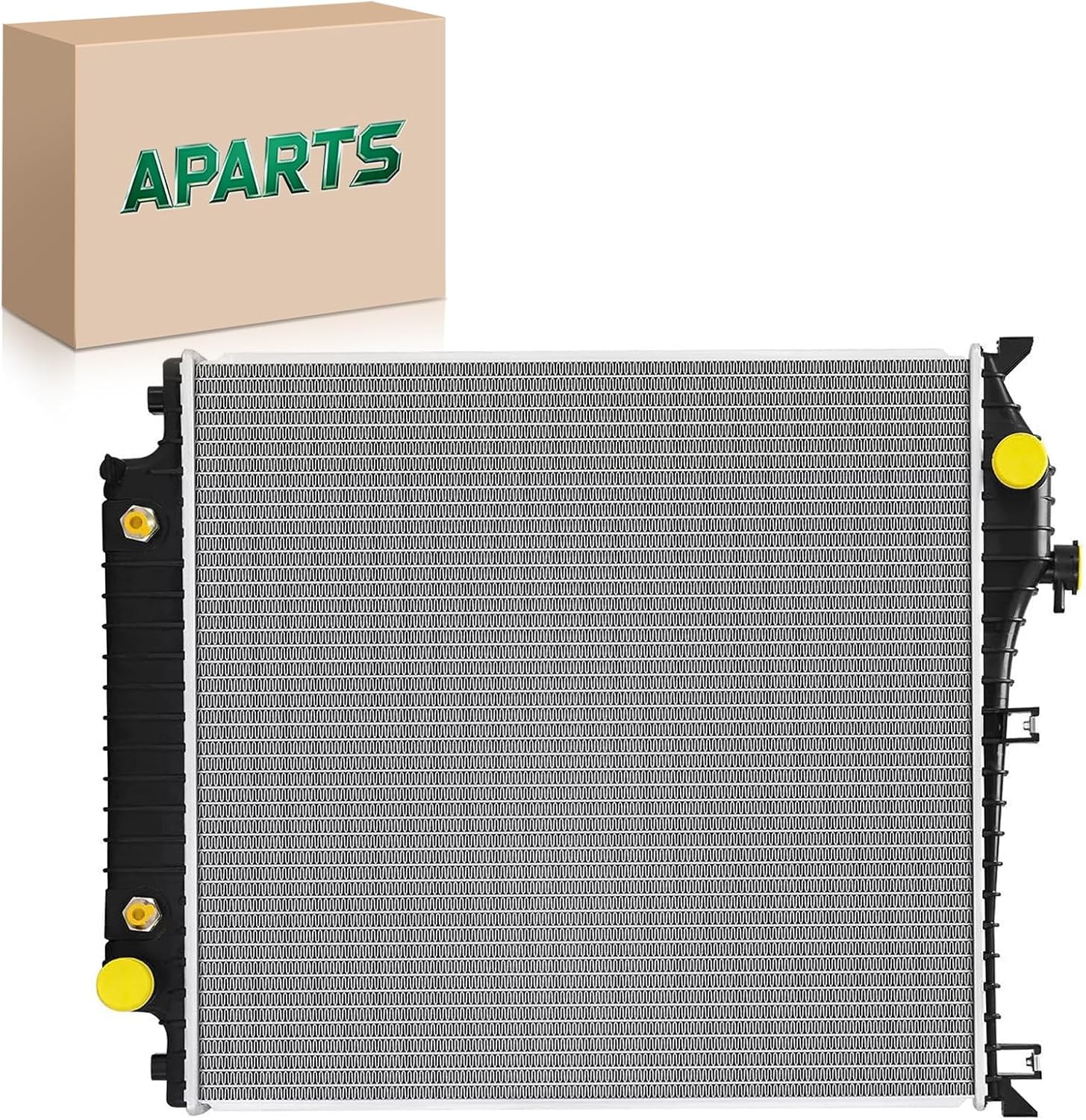 Aparts 2952 Radiator Fits for Ford Explorer 4.0L 4.6L 2006-2010, Explorer Sport Trac 4.0L 4.6L 2007-2010, for Mercury Mountaineer 4.0L 4.6L 2006-2010, OEM# 6L2Z8005AA;6L2Z8005AD 24in Core w/EOC