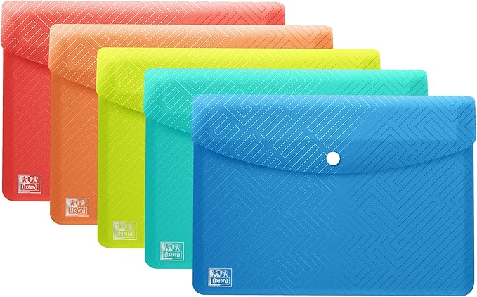 Feuilles Plastique A4 Lot De 5 Pochettes En Plastique De Format A4, 4 Trous Etanches En Pvc Pochettes Pour Feuilles Volantes Planificateur Photos Heartfelt Creations