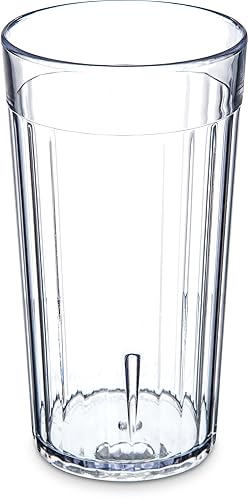 Carlisle FoodService Products Vaso de plástico Bistro para restaurantes, catering, cocinas, plástico, 12.3 onzas, transparente (paquete de 72)