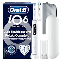 Oral-B iO 6 Spazzolino Elettrico, 2 Testine di Ricambio