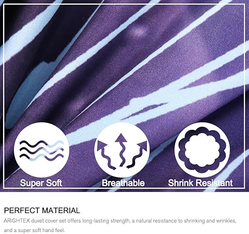 Miniatura 6 de 3D Ocean Bedding - Funda de edredón de medusa azul, colcha subacuática, ropa de cama de mar profundo para adultos y niños (individual)