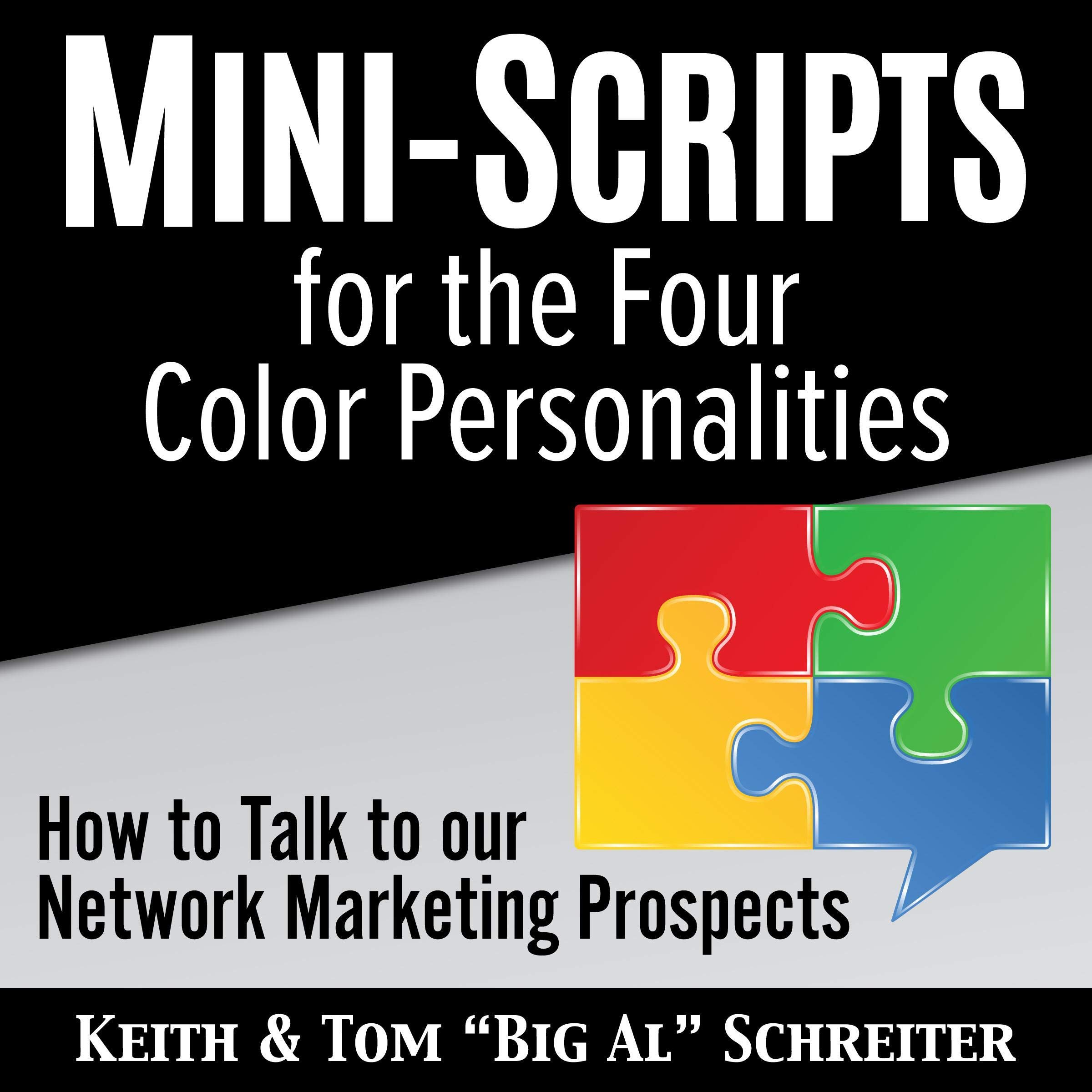 Cover art for Mini-Scripts for the Four Color Personalities
