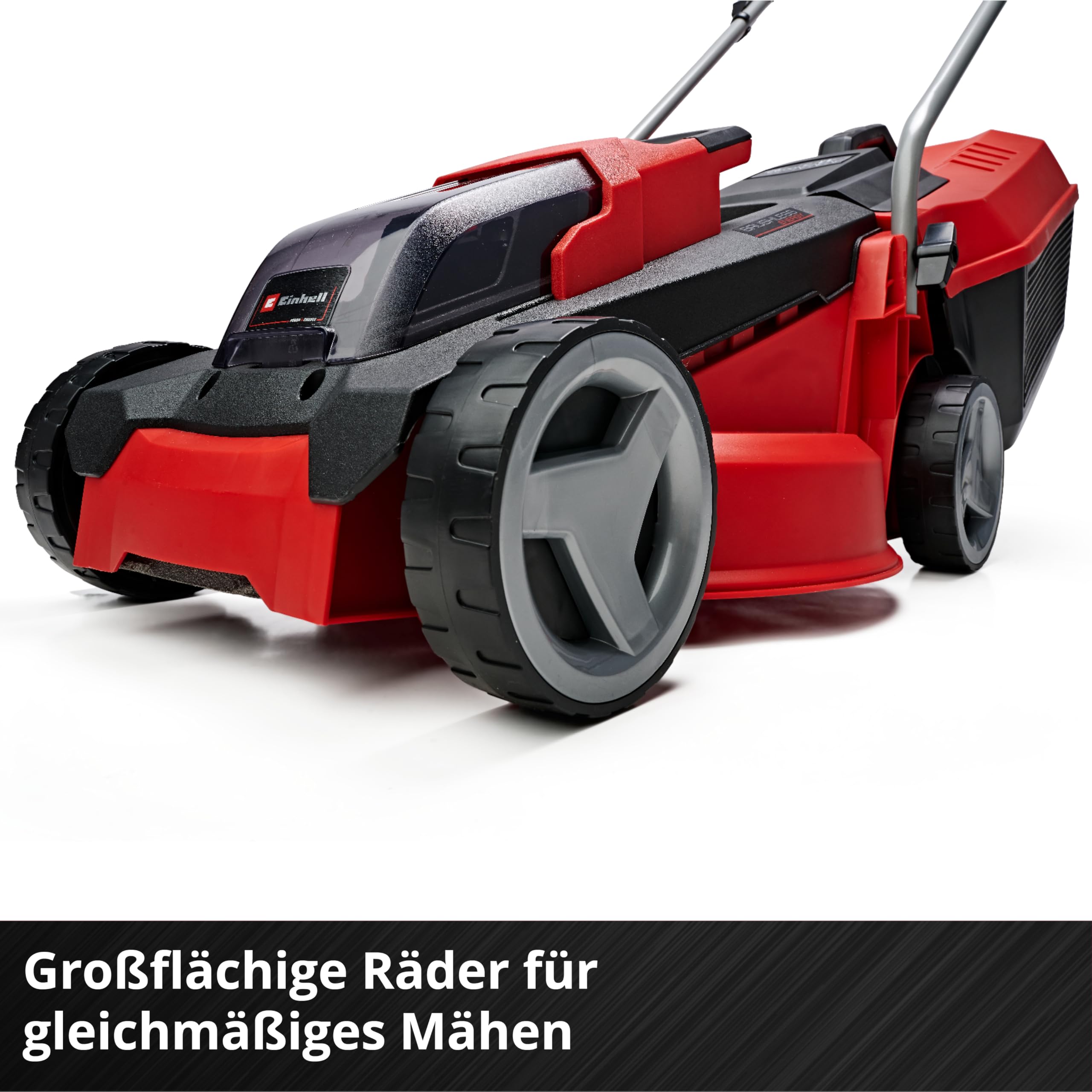 Einhell City Akku-Rasenmäher GE-cm 18/30 Li-Solo Power X-Change (18 V, 30 cm Schnittbreite, bis 150 m², Brushless, 25L Grasfangkorb, 30-70 mm Schnitthöhe, ohne Akku)