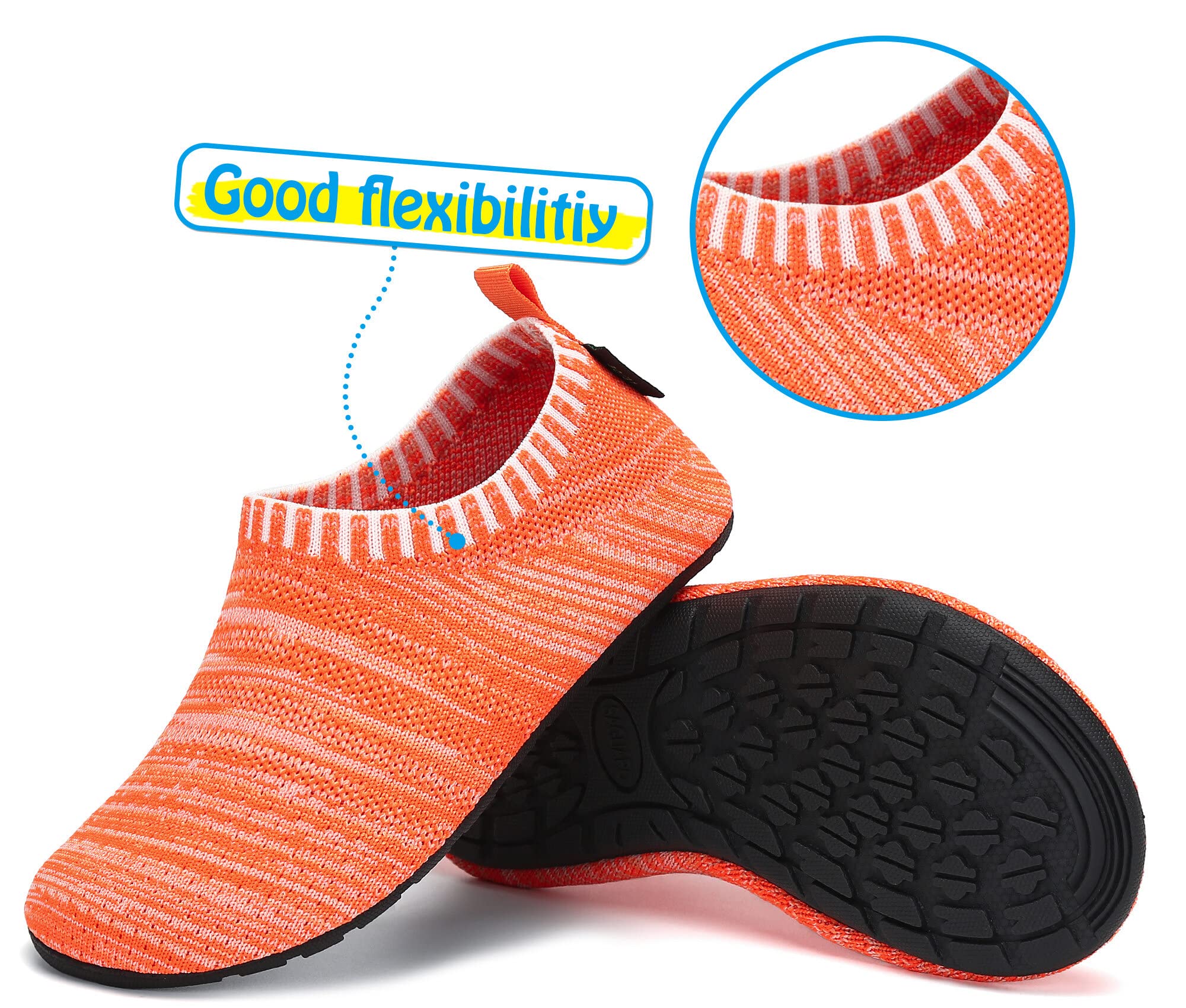 SAGUARO Scarpe da Scogli Bambino Bambina Scarpe Mare Bambini Scarpette Scogli Ragazze Ragazzi Scarpette Mare Antiscivolo Scarpe Immersione Leggere Scarpe Acqua Scarpe Nuoto, Gr. 18-37 EU