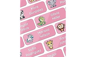 Personalized Waterproof Daycare Labels (120 Labels)