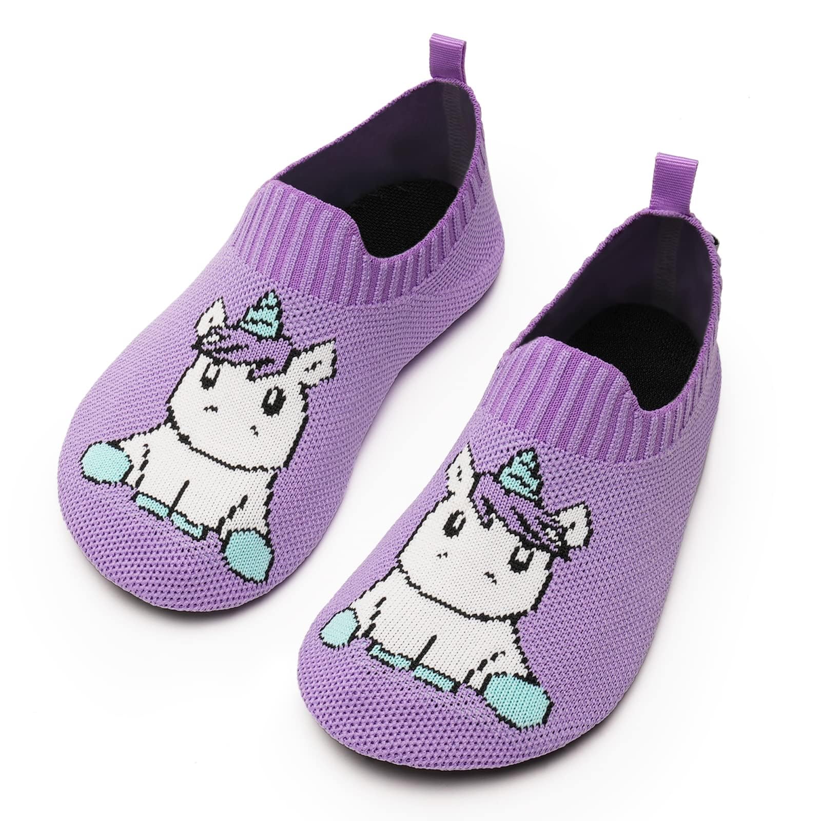 Torotto Hausschuhe Junge Mädchen Rutschfest Leicht Pantoffeln Barfussschuhe für kinder Weiche Slippers
