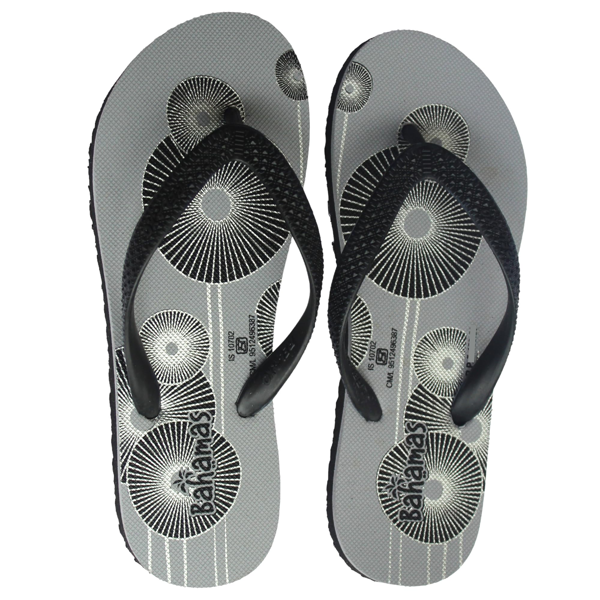 RELAXO Womens super Soft Indoor Outdoor printed Flip-Flops., Comfortable, Breathable, Fashionable, Stylish, Trendy, Super Soft, Lightweight, Anti-Slip Sole. (BLACK/GREY, 7) (B0D9WCNGRV) Amazon Price History, Amazon Price Tracker