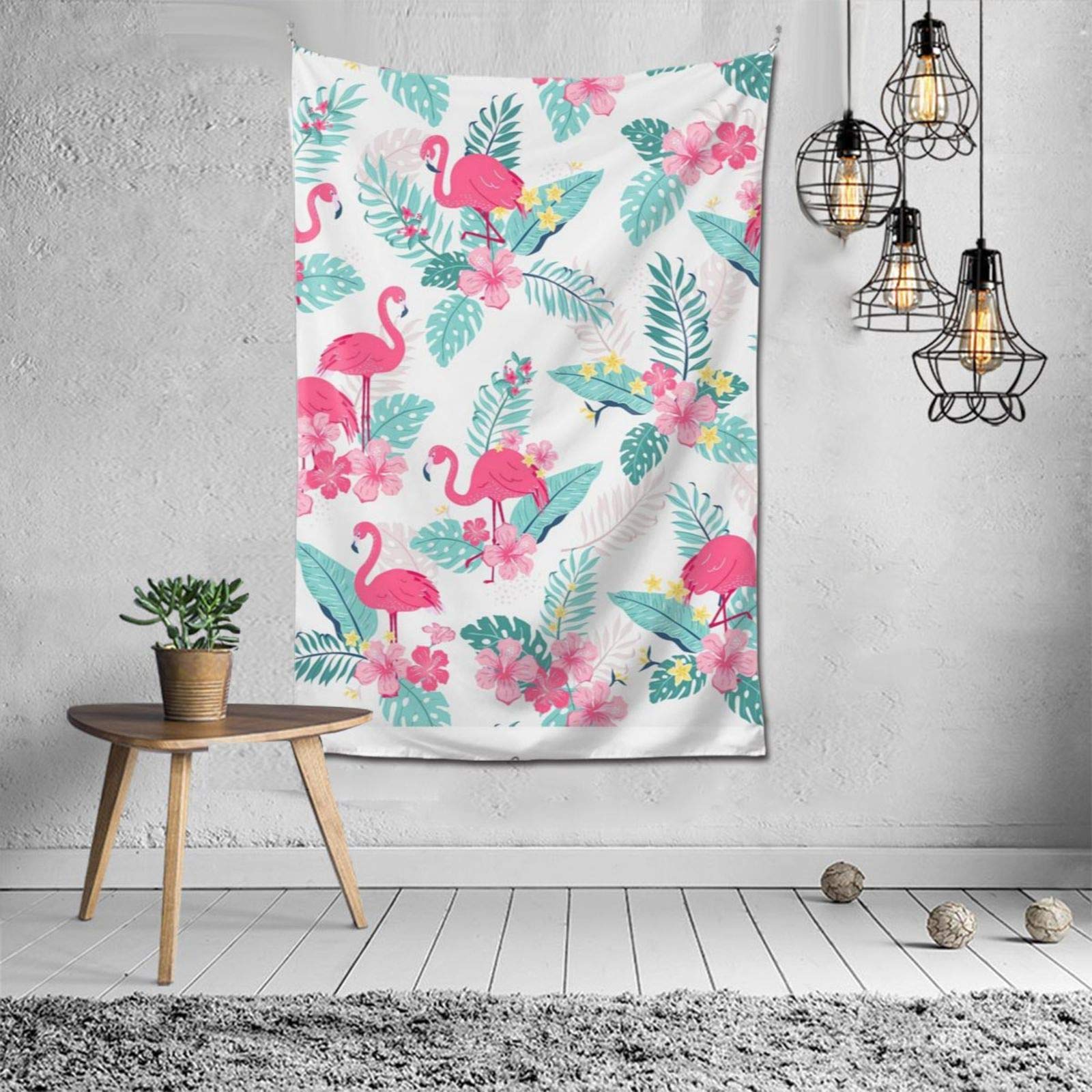 iPhone Papel De Parede Flamingo फैशन आंतरिक सजावट बहुक्रियाशील बेडरूम व्यक्तित्व उपहार इनडोर दीवार फांसी कक्ष पर्दा उपहार दीवार सजावट