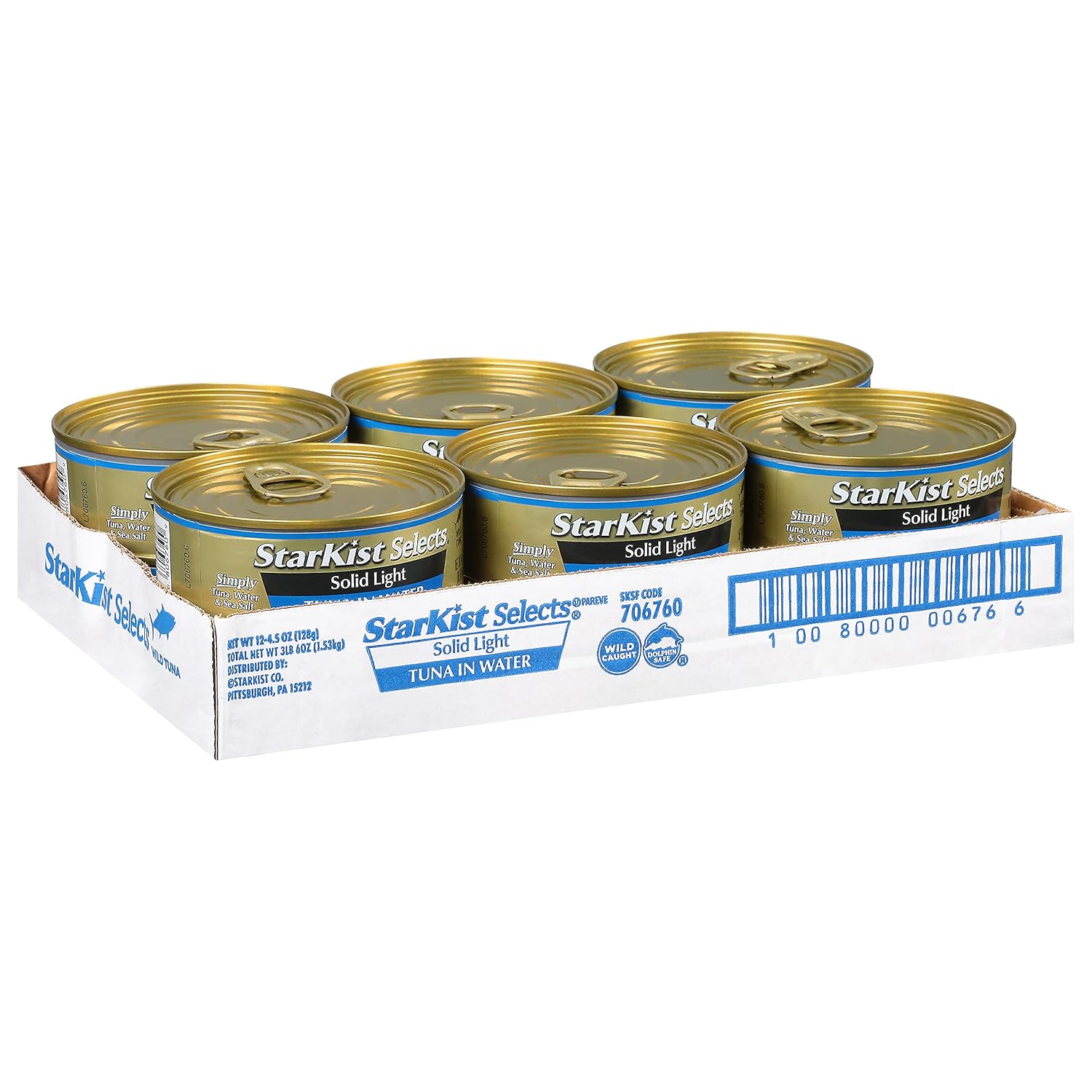 Buy StarKist Selects Solid Light Tuna in Water Can, Tuna in Water , 4.5