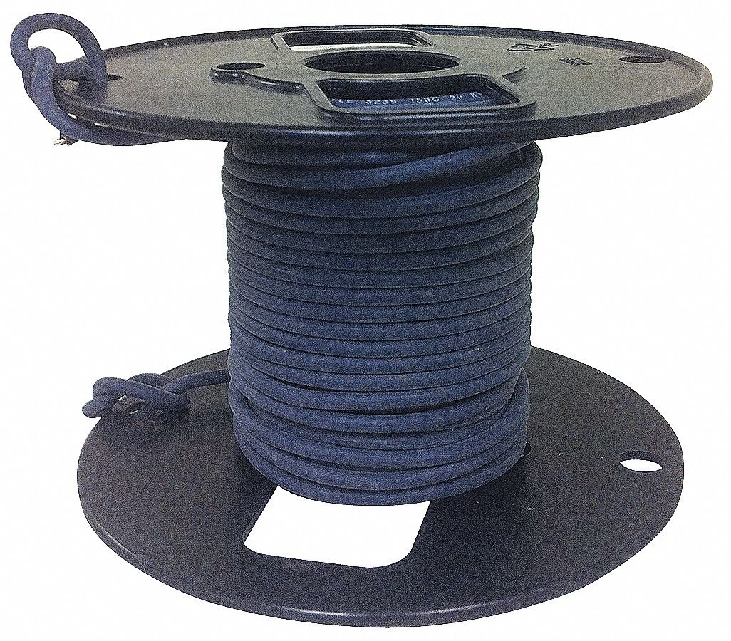 ROWE 50 ft, 5 kVDC Lead Wire with HV Cable Type and 14 AWG Wire Size, Black