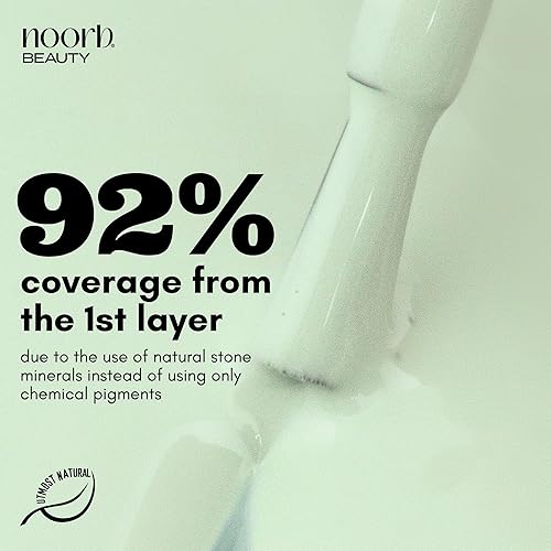 Miniatura 10 de Esmalte de gel verde oscuro, esmalte de uñas de gel natural con pigmentos orgánicos, esmalte de gel de uñas UV para remojar el esmalte de uñas de