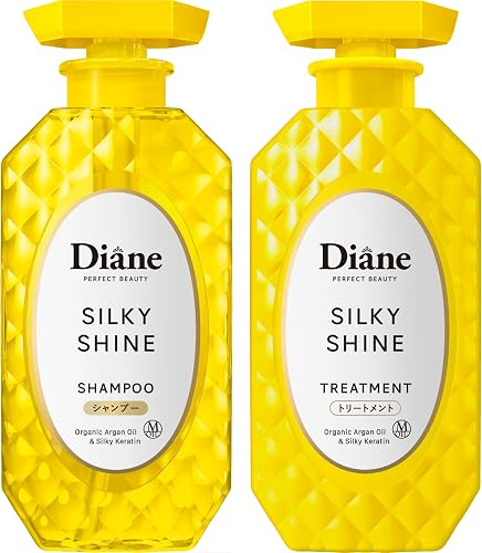 Diane(ダイアン) シャンプー&トリートメント シルキーシャイン ホワイトベリームスクの香り 450ml×2