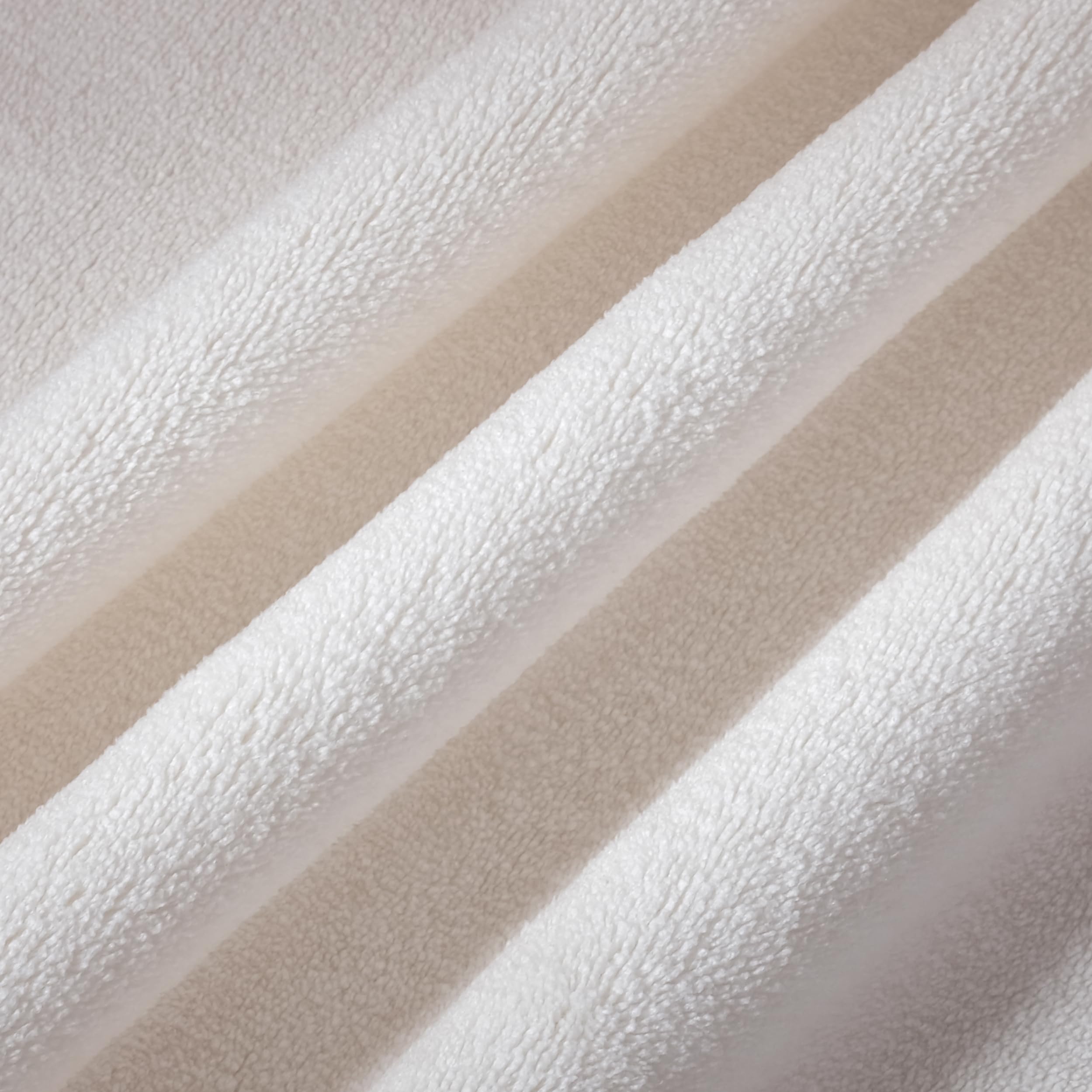 Sunnybaby 10501 - Asciugamano in molton, 80 x 80 cm, colore: Bianco