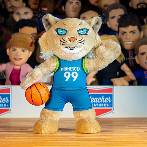 Miniatura 2 de Bleacher Creatures Minnesota Lynx Prowl - Figura de peluche de mascota de 10 pulgadas, una mascota para jugar o exhibir