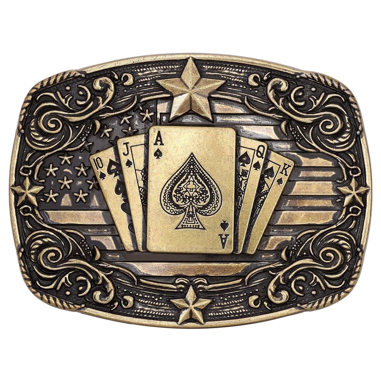 Western Cowboy Belt Buckle for Men Vintage Cowboy Cowgirl Rodeo Texas Buckle Longhorn Bull Belt Buckles