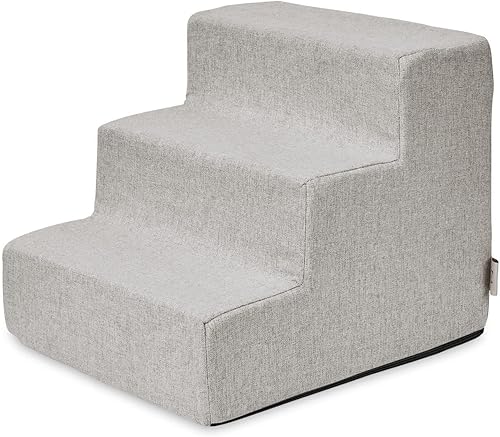 Miniatura 10 de Best Pet Supplies Escalones de espuma para mascotas, para gatos o perros pequeños, portátiles, para muebles altos, antideslizantes, equilibrados,