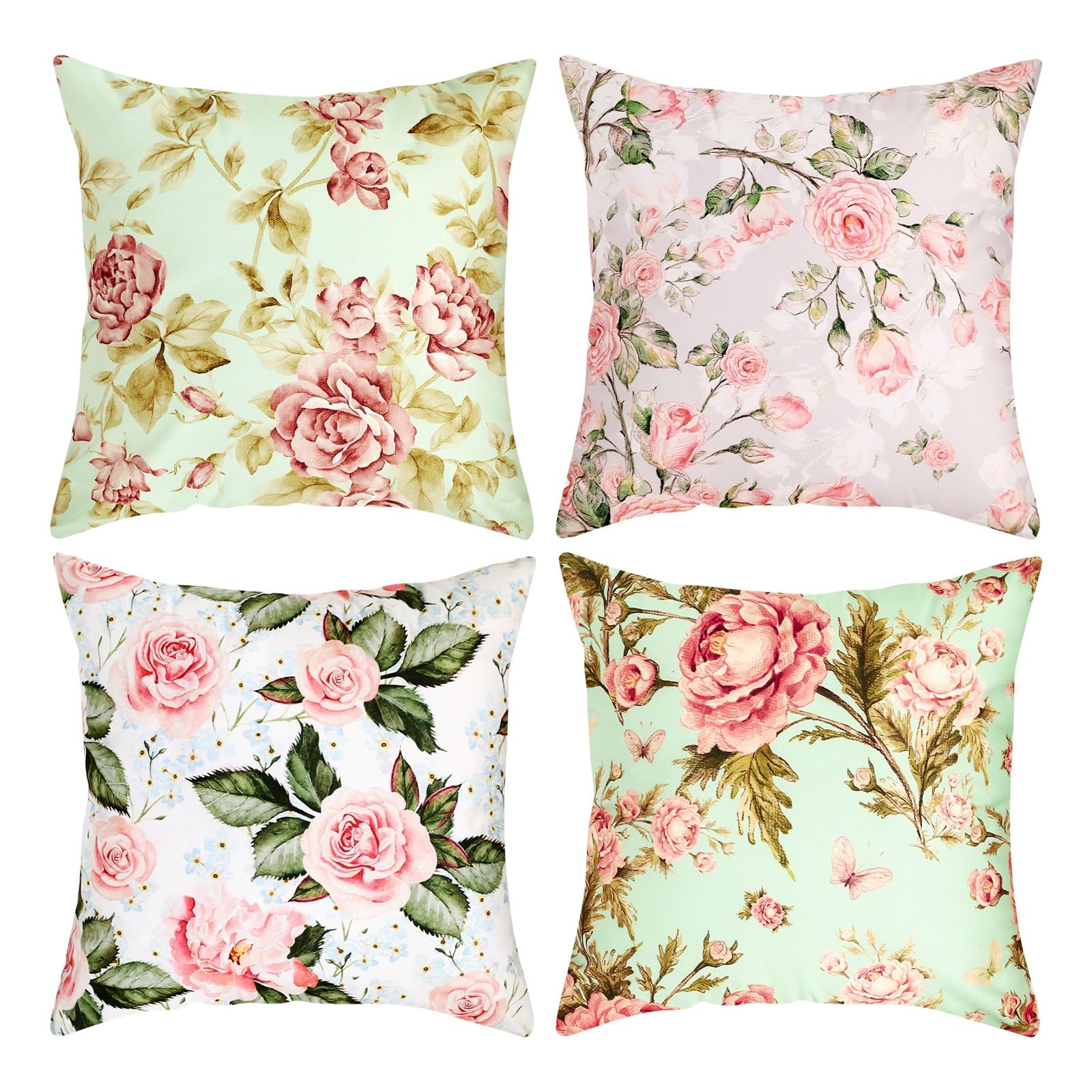 Housses de coussin rustiques pour protéger et embellir un canapé usé - 45x45 cm