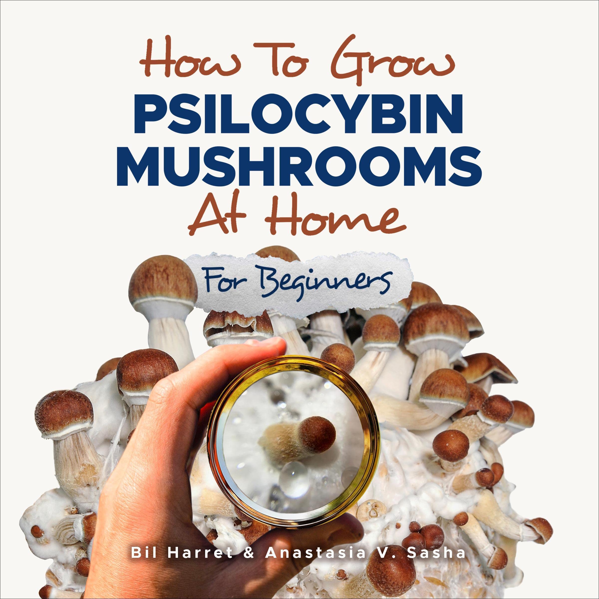 Cover art for How to Grow Psilocybin Mushrooms at Home for Beginners