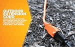 Woods 723 16/2 50-Foot Vinyle SJTW Cord d'extension (Orange)