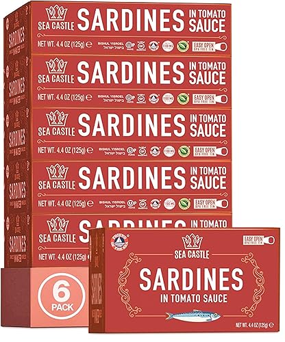 Miniatura 11 de Sea Castle Sardinas en aceite de oliva puro, 4.4oz (paquete de 12)