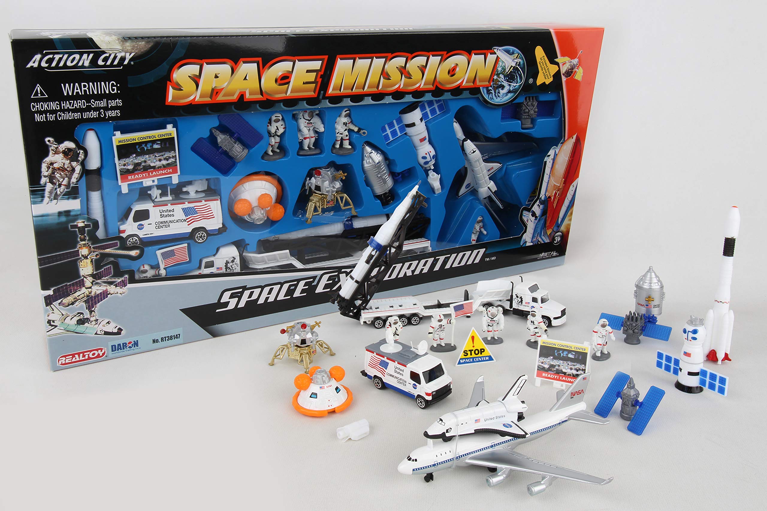 DaronSpace Mission 20 Piece Play Set
