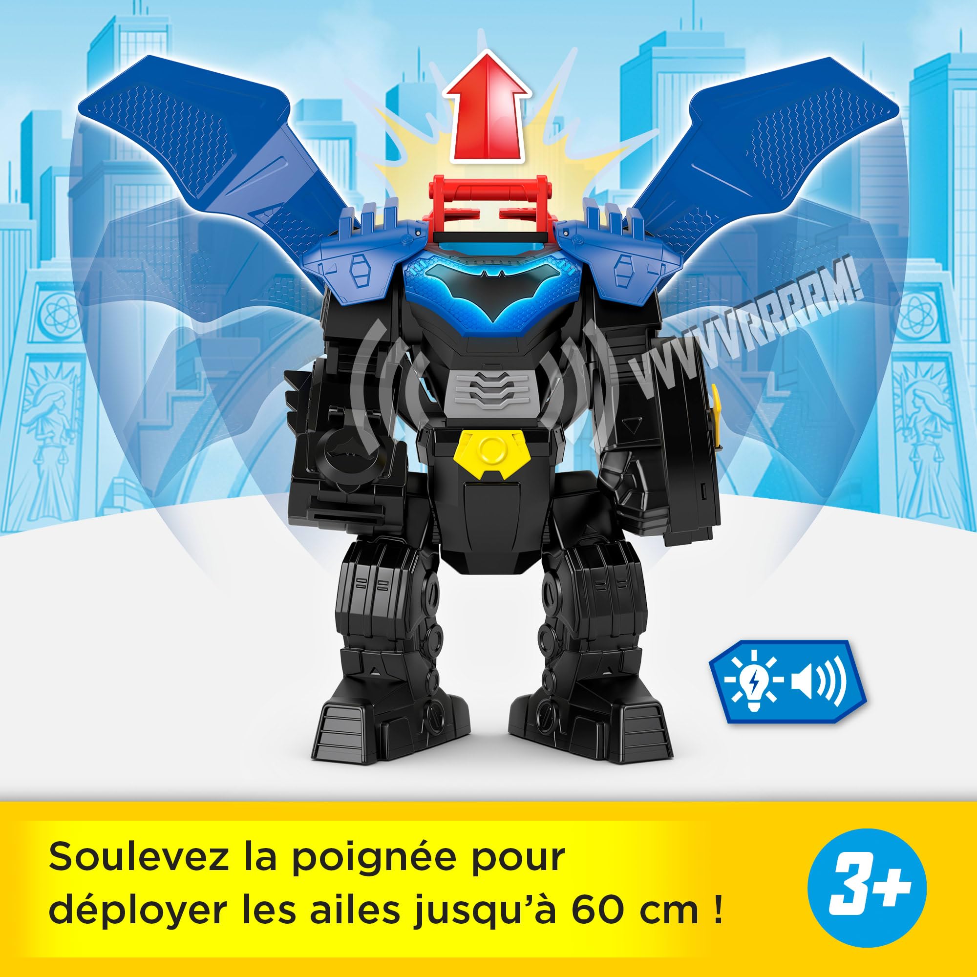 Imaginext DC Super Friends Batman Robot de Vol
