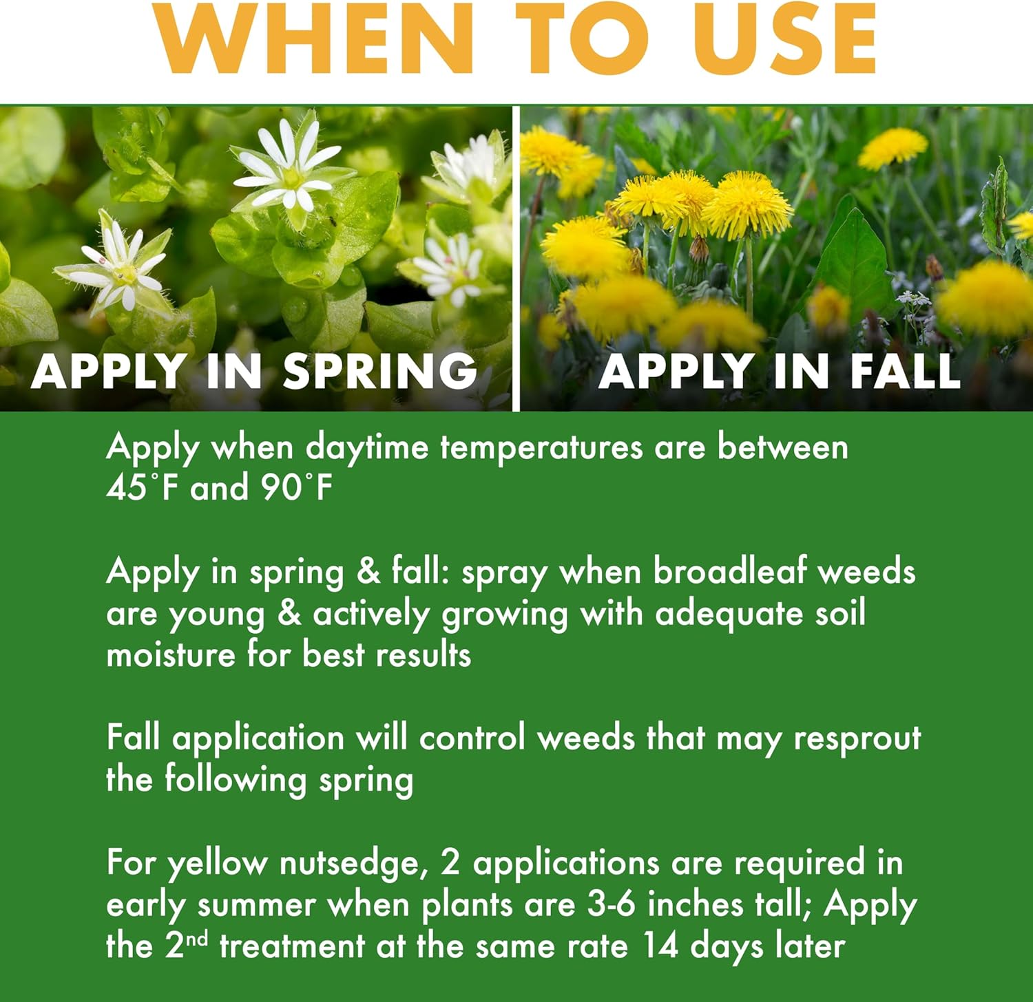 Spectracide Weed Stop for Lawns Concentrate, Ready to Spray, Kills All Types of Listed Broadleaf Weeds, 32 Ounce, 6 Pack