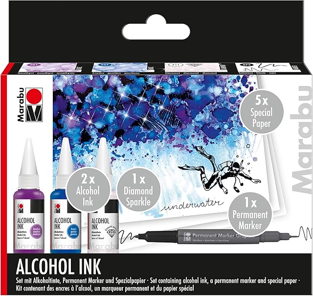Marabu Alcohol Ink, Multi, One Size