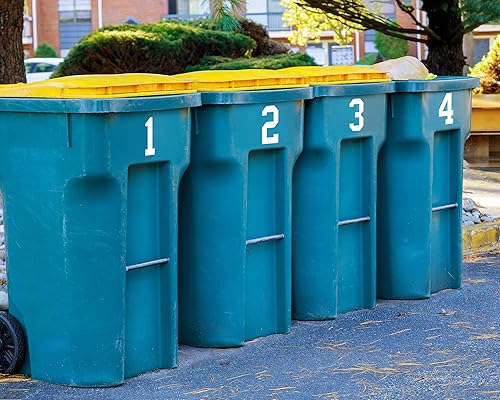 Miniatura 6 de TaoBary 8 hojas de calcomanías de números para buzón, impermeables, autoadhesivas, 0-9, calcomanías de vinilo para automóvilhogarresidencia (2