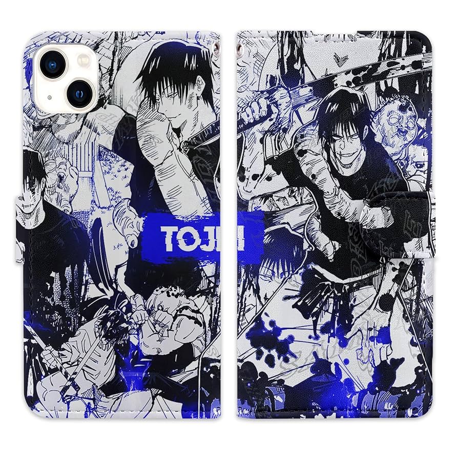 【9/7まで】　呪術廻戦　手帳型スマートフォンケース Amazon.co.jp: 呪術廻戦 スマホケース 手帳型 iphone x/xs