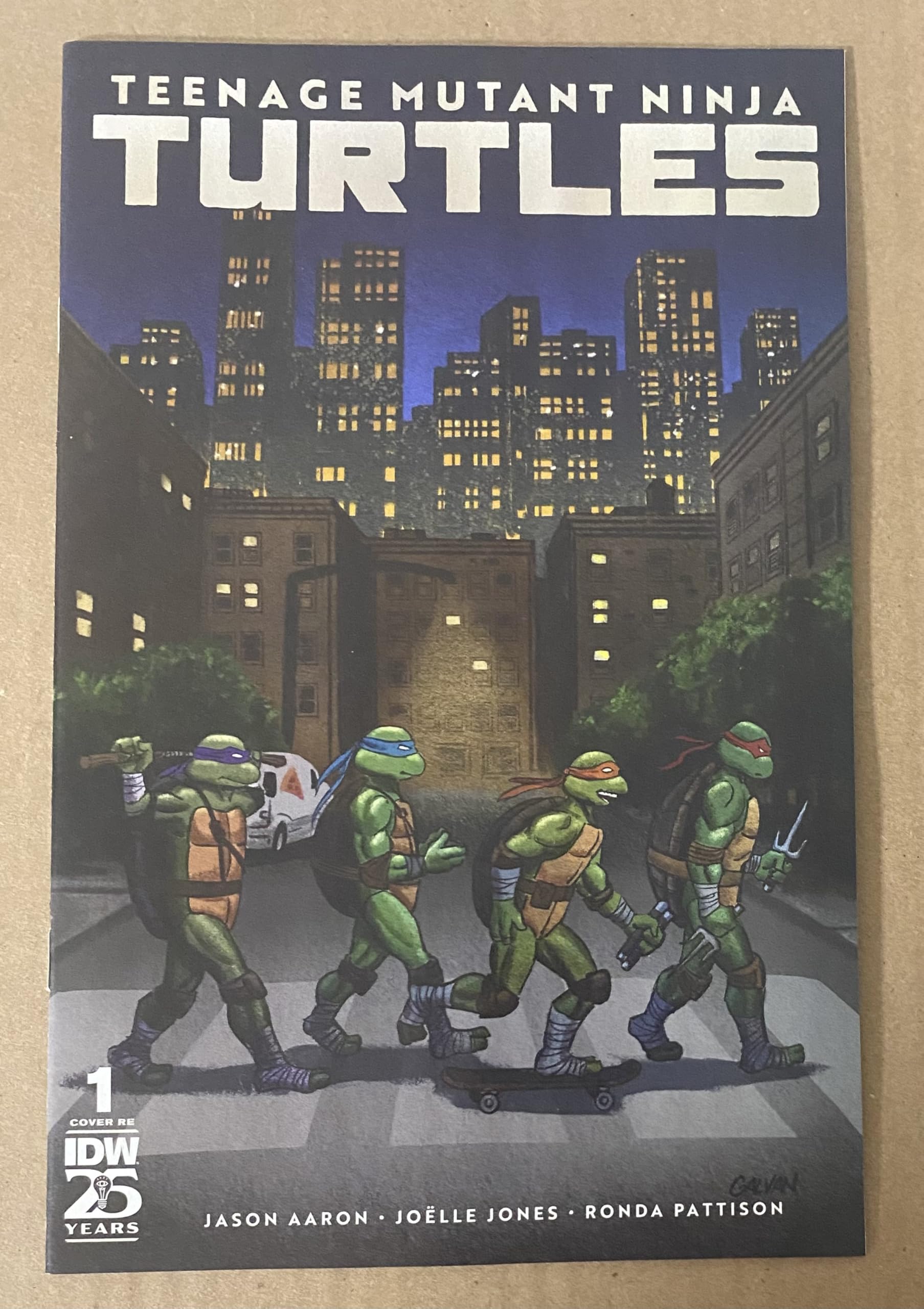Amazon.com: Teenage Mutant Ninja Turtles #1 SDCC 2024 Abbey Road