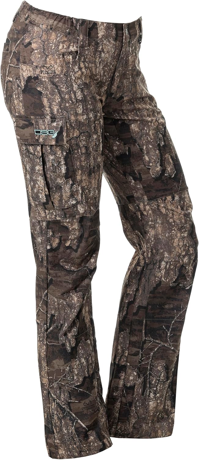 DOING SOMETHING GREAT Women's Bexley 3.0 Ripstop Tech, Hunting Pants | Warm Climate, Ultra Light-Weight, DWR Treated