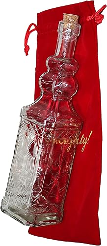 Miniatura 6 de K-Kraft Bolsas de regalo de terciopelo de Navidad, bolsas de regalo traviesas o agradables, 3 regalos o recuerdos reutilizables para fiestas de