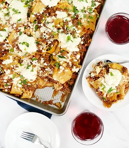 Miniatura 7 de USA Pan Bandeja de media hoja para hornear resistente a la deformación hecha en los Estados Unidos de acero aluminizado de 17 14 x 12 14 x 14 x 1