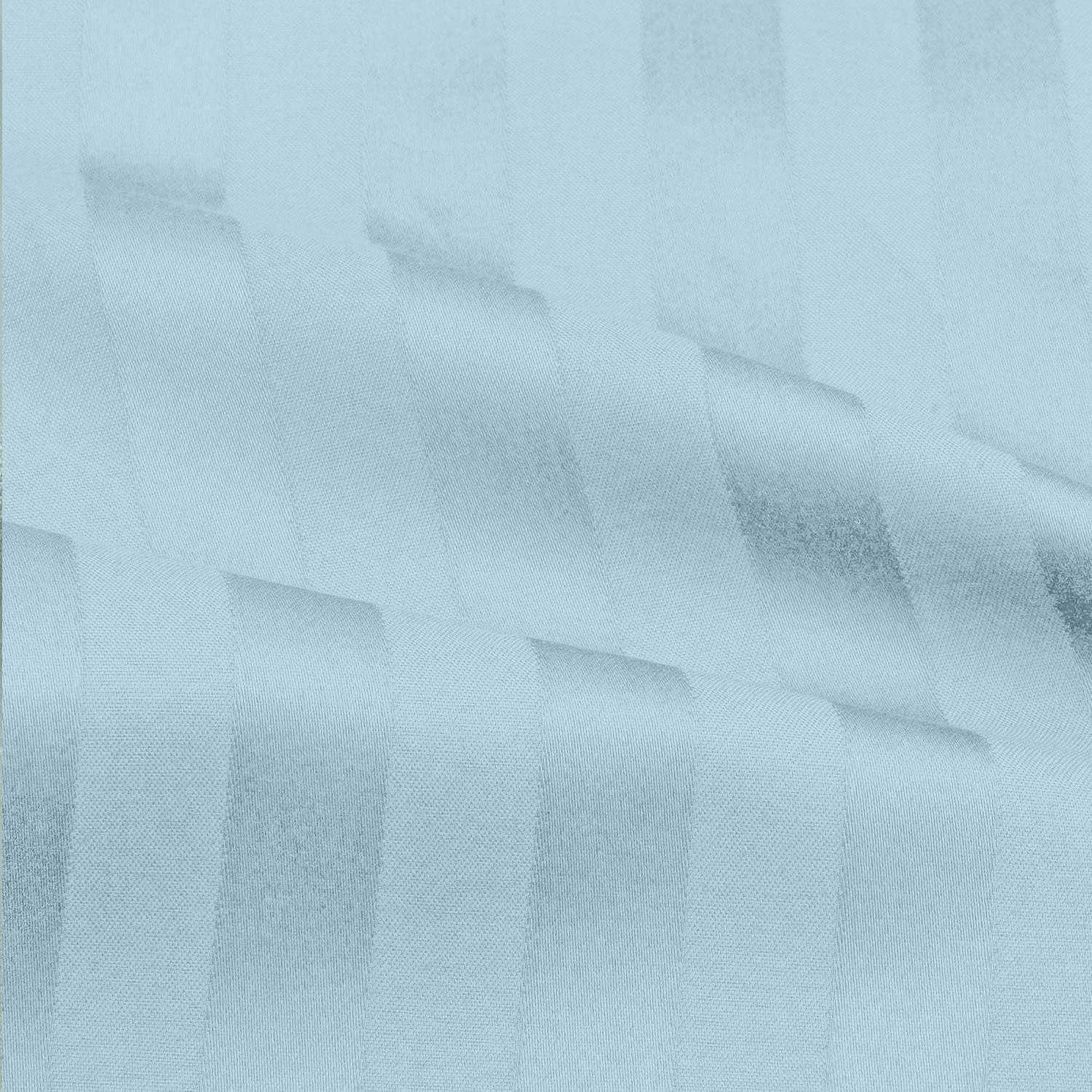 Split King Sheets For Adjustable Bed,Sheets For Adjustable Bed,Twin XL Fitted Sheets For Adjustable Bed Split King,Split King XL Sheets,King Size Split Sheets-16"Drop (5 Pieces)(Light Blue Stripe)