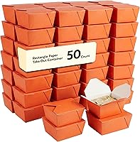 Vista 54 de Restaurantware Contenedor desechable para llevar, 30 oz / #1, negro