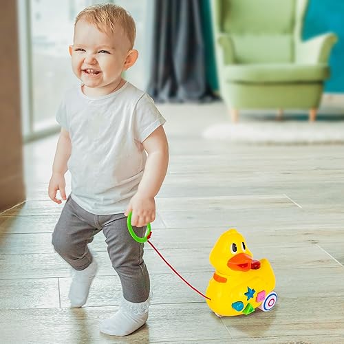 Miniatura 2 de ArtCreativity Juguete musical de pato caminante  Juguete de pato amarillo para niños  Pato de juguete para niños pequeños con luces, sonidos de