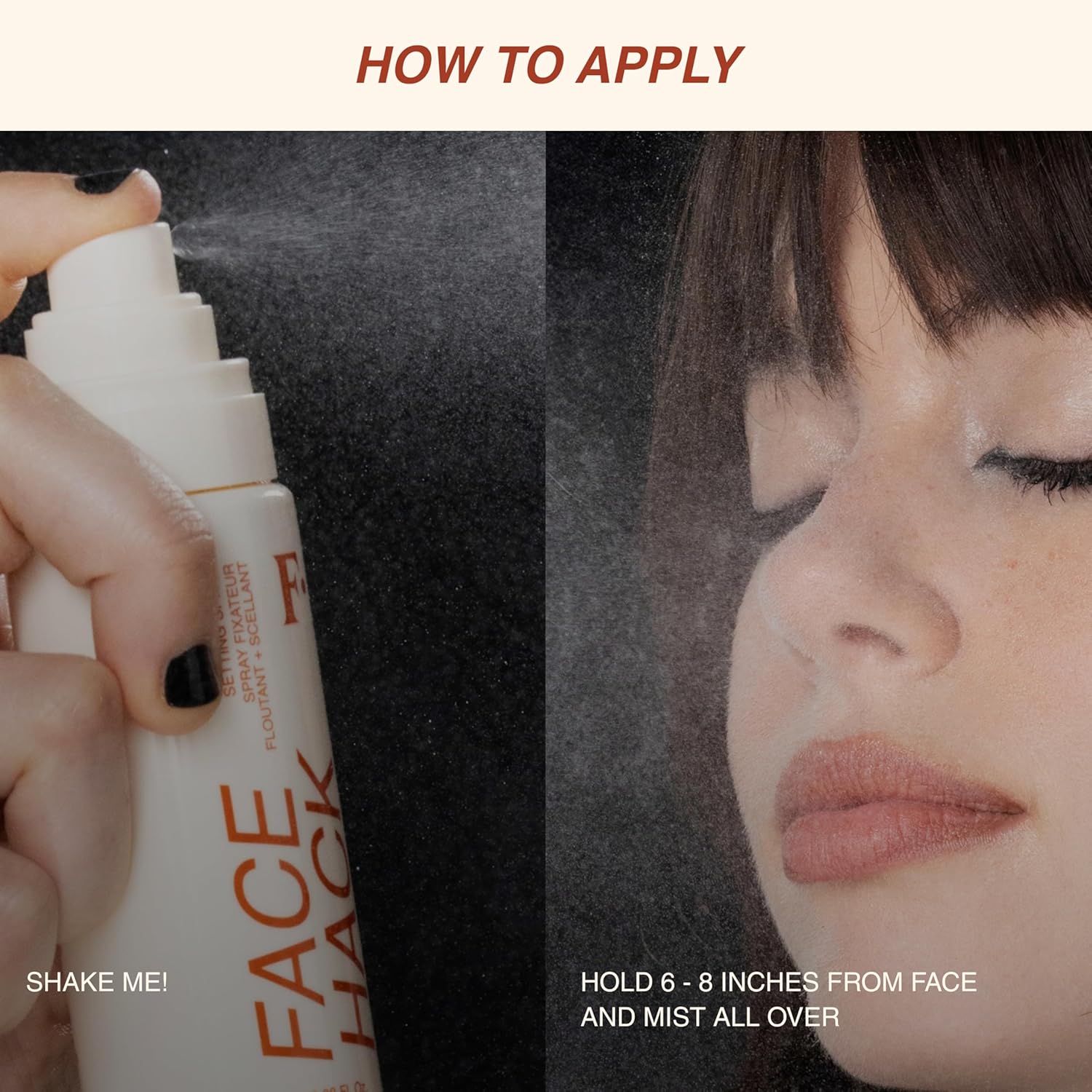 Freck Beauty FACE HACK Blur + Bond Setting Spray, Multi-Purpose Spray that Blends, Blurs and Bonds Makeup, Locks your look In All Day, Perfect for Mid Day Refresh, 3.38 oz - Image 6