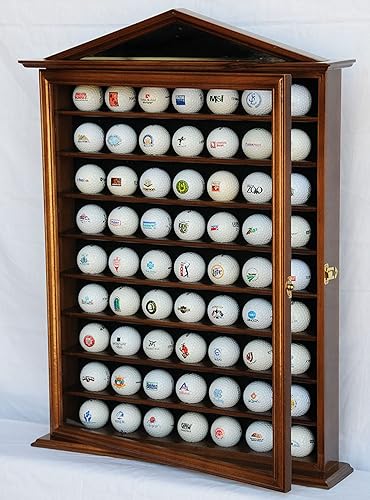 Miniatura 2 de sfDisplay.com,LLC. 63 Golf Ball Designer Vitrina Gabinete (negro)