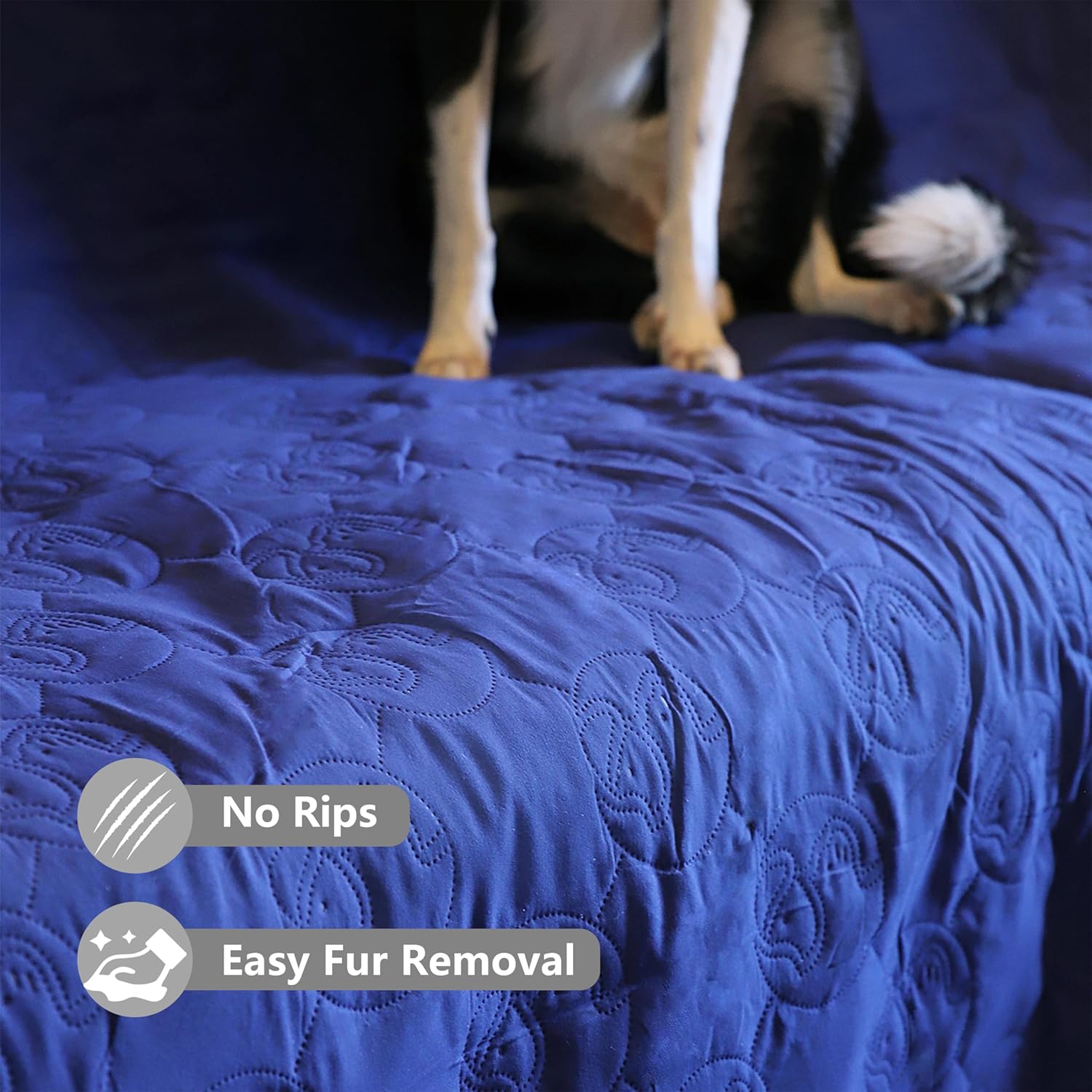 review Kritter Planet No Slip Pet Couch Cover, Waterproof Dog Bed Pad, Washable Sofa Furniture Protector Mat for Dogs Cats