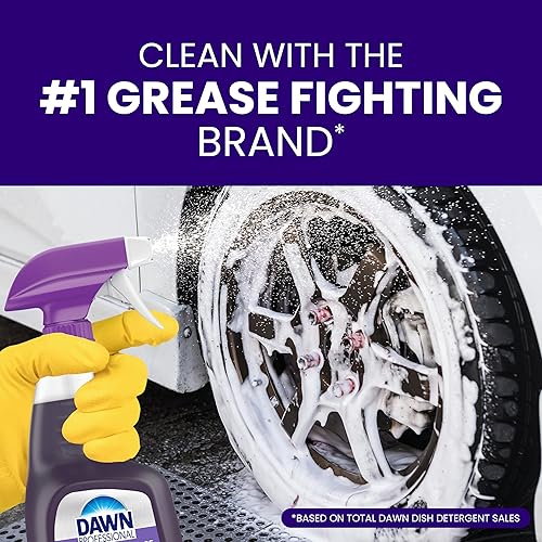 Miniatura 7 de Dawn PRO - Desengrasante industrial de superficie, espray espumoso a granel para limpiar la acumulación de grasa en cocinas comerciales, 32 onzas