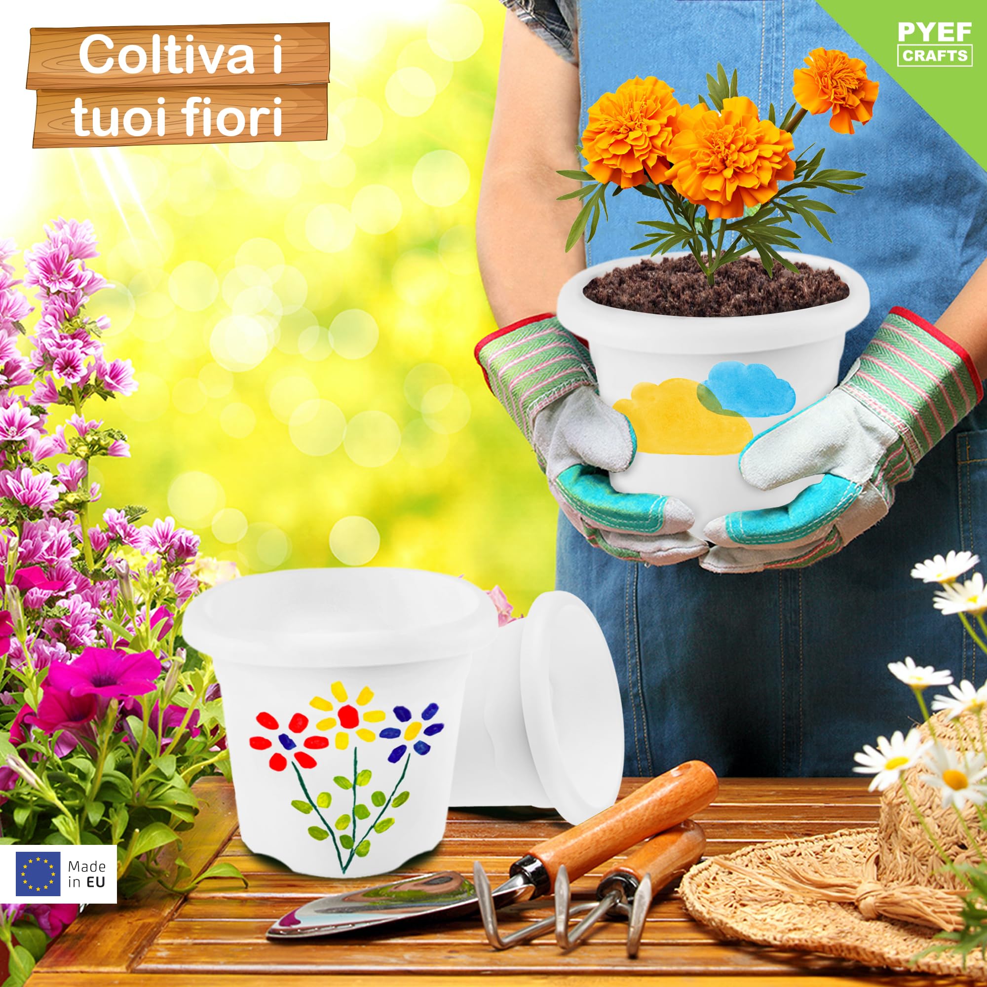 Aboofx Kit Crea Fiori In Stoffa Fai Da Te – Set Completo Per Bambine E Bambini (3-12 Anni)