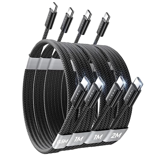 LISEN 60W USB C to USB C Kabel
