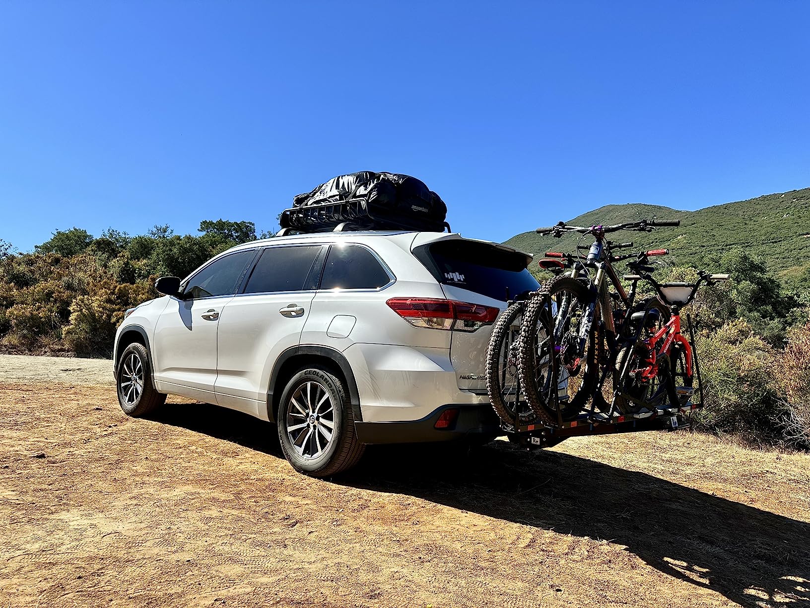 9/mo Finance Amazon Basics Rooftop Cargo Carrier Bag, Black, 15