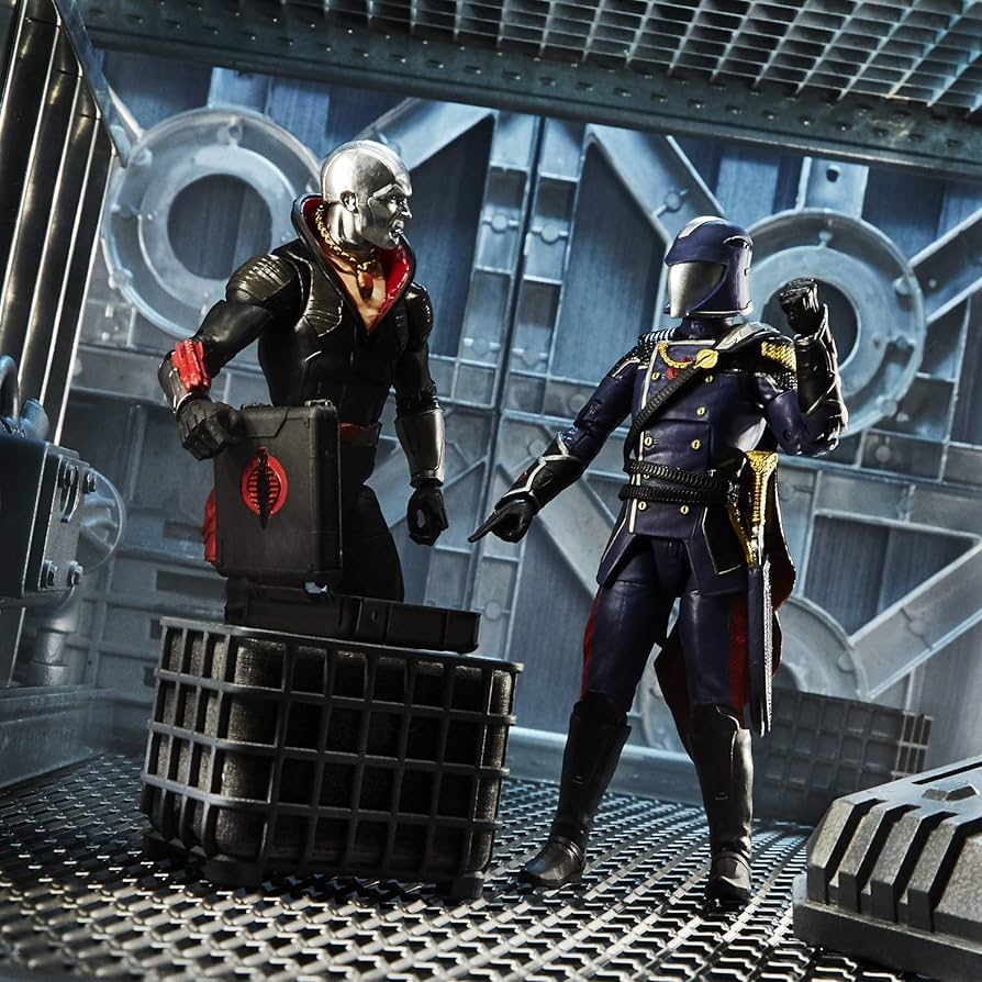 G.I.ジョー クラシファイド コブラコマンダー ガンホーブラックシリーズサイズ G.I.ジョー クラシファイド コブラコマンダー ガンホーブラック