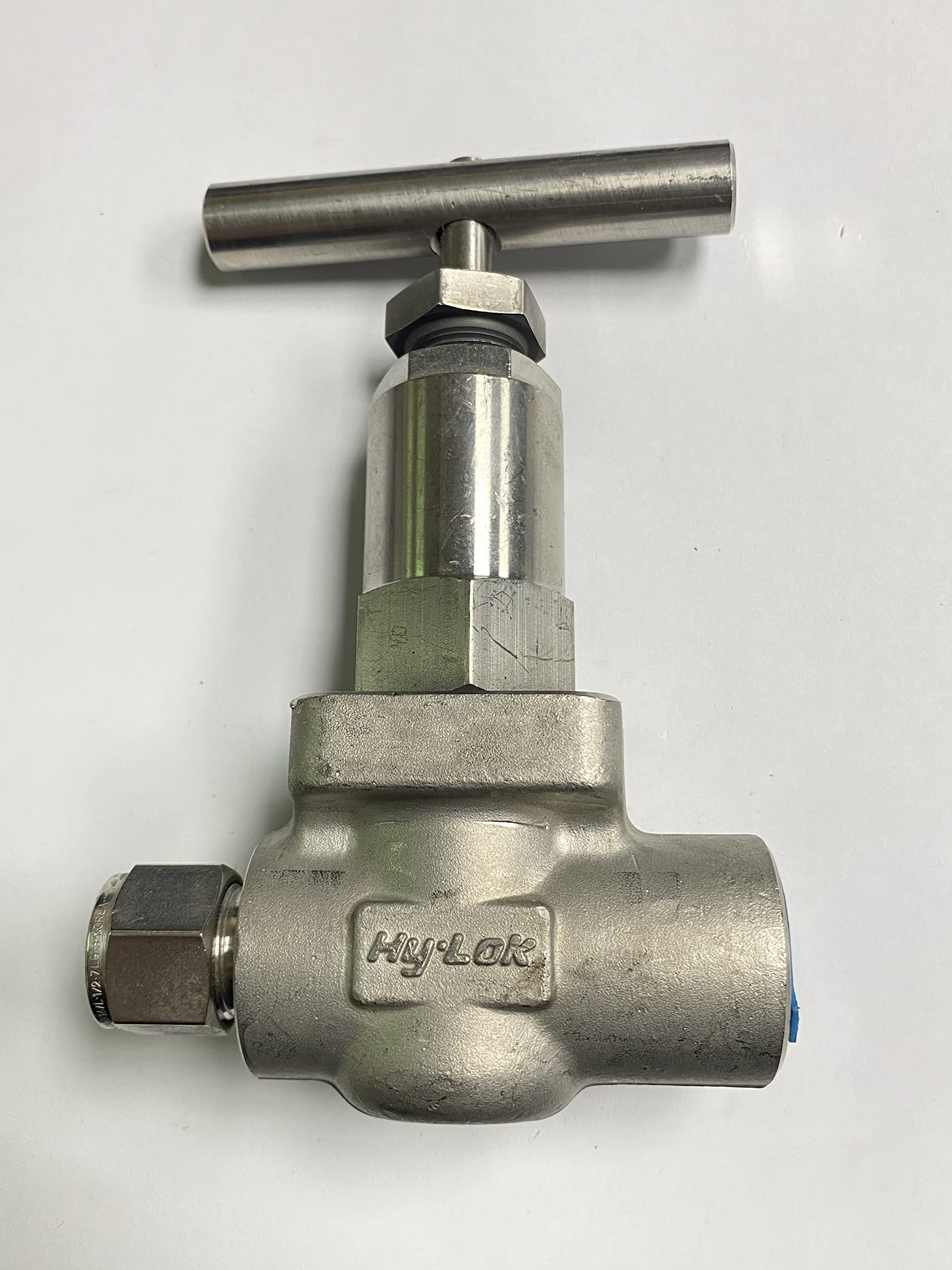 Válvula de aguja de acero inoxidable 316L para gas agrio HY-LOK CL1500 GT